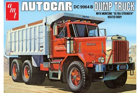 AMT Autocar Dump Truck Model Kit - 1/25 Scale