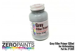 Zero Paints Grey Filler Primer 120ml - ZP-3001