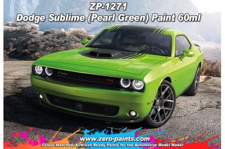 Zero Paints Dodge Sublime (Pearl Green) Paint 60ml - ZP-1271