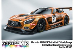 Zero Paints Mercedes AMG GT3 "Battlefiled 1" Candy Orange Paint 2x30ml