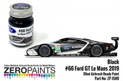 Zero Paints Ford GT Le Mans Black Paint 30ml - ZP-1589