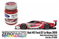 Zero PaintsFord GT Le Mans Red Paint 30ml - ZP-1590