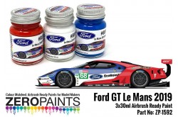 Zero Paints Ford GT Le Mans Paint Set 3 x 30ml