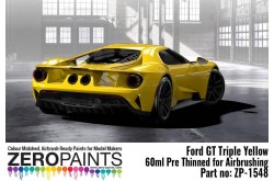 Zero Paints Ford GT Triple Yellow Paint 60ml - ZP-1548