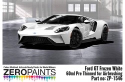 Zero Paints Ford GT Frozen White Paint 60ml