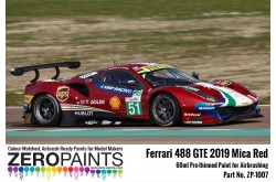 Zero Paints 2019 Ferrari 488 GTE (AF Corse) Mica Red Paint 60ml - ZP-1007