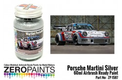 Zero Paints Porsche 911 Martini Silver Paint 60ml - ZP-1587
