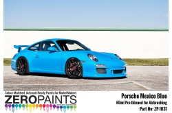 Zero Paints Porsche Mexico Blue Paint 60ml - ZP-1031