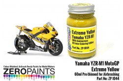 Zero Paints Yamaha MotoGP Extreme Yellow Paint 60ml - 1044