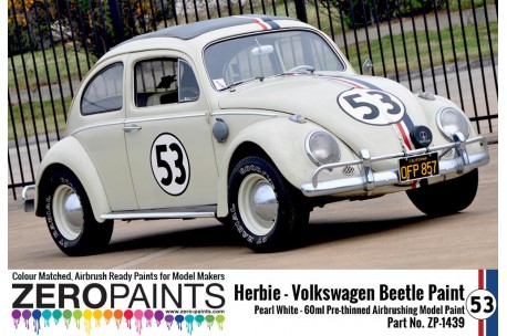 Zero Paints Herbie 53 Volkswagen Beetle Paint 60ml - ZP-1439