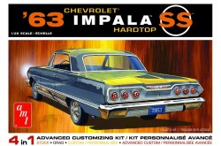 AMT 1963 Chevy Impala SS Hardtop (4 'n 1) - 1/25