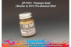 Zero Paints Titanium Gold Paint 30ml - ZP-7031