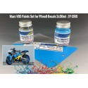 Zero Paints Marc VDS Honda RC213V - Blue/Metallic Grey Paint Set 2 x 30ml