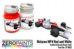 Zero Paints Mclaren MP4 (Marlboro) Red and White Paint Set 2x30ml - ZP-1602