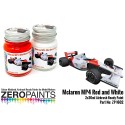 Zero Paints Mclaren MP4 (Marlboro) Red and White Paint Set 2x30ml
