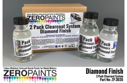 Zero Paints Diamond Finish - 2 Pack GLOSS Clearcoat System (2K Urethane) 220ml