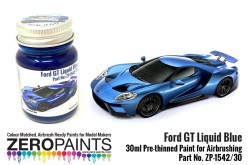 Zero Paints Ford GT Liquid Blue Paint 30ml