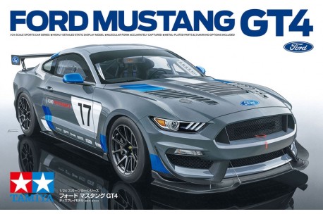 Tamiya Ford Mustang GT4 Model Kit - 1/24 Scale - 24354
