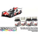 Zero Paints Toyota TS050 Hybrid Gazoo Racing Paint 4x30ml