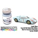 Zero Paints Light Blue Ford GT40 Mk II Ken Miles Paint - 30ml