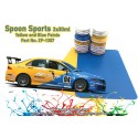 Zero Paints Spoon Sports Blue and Yellow Paint Set 2x30ml