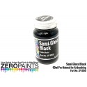 Zero Paints Semi Gloss Black Paint 60ml