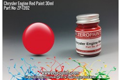 Zero Paints Chrysler USA Red Engine Paint 30ml - ZP-1392 