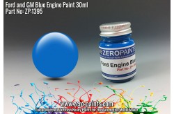 Zero Paints Ford and GM Blue Engine Paint 30ml