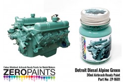 Zero Paints Detroit Diesel Alpine Green Paint 30ml