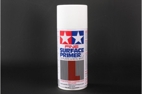 Tamiya Surface Primer L White - 180Ml Spray Can - 87044