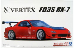 Aoshima Mazda Vertex FD3S RX-7 '99 Model Kit - 1/24 Scale - 58398