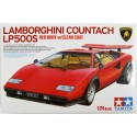 Tamiya Lamborghini Countach LP500S  (Clear Coat Red Body) - 1/24