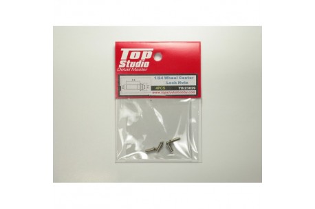 Top Studio 1/24 Wheel Center Lock Nuts - TD23029