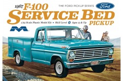 Moebius 1967 Ford F100 Service Bed Pickup - 1/25 Scale - 1239