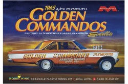 Moebius 1965 AF/X Plymouth Satellite "Golden Commandos" - 1/25 Scale - 1237