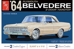 AMT 1964 Plymouth Belvedere - 1/25 Scale Model Kit - AMT1188