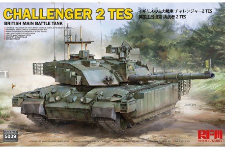 RFM Challenger 2 TES British Main Battle Tank - 1/35 Scale Model Kit  - 5039