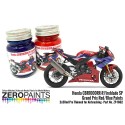 Zero Paints Honda CBR1000RR-R Fireblade SP Grand Prix Red/Blue Paints - 2x30ml