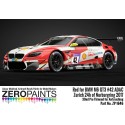 Zero Paints BMW M6 GT3 42 Zurich 24h Of Nurburgring 2017 Red Paint 30ml