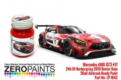 Zero Paints Mercedes AMG GT3 17 ADAC Total 24h Of Nurburgring 2019 Red Paint 30ml
