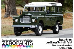 Zero Paints Land Rover Series III Bronze Green Paint - 30ml