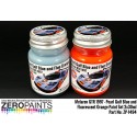 Zero Paints Mclaren F1 GTR 1997 - Pearl Gulf Blue and Fluorescent Orange Paint Set 2x30ml