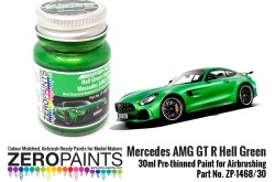 Zero Paints Mercedes AMG GT R Hell Green (Matt) Paint 30ml