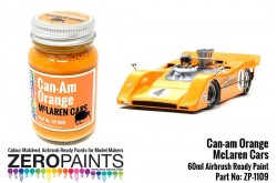 Zero Paints Can-Am Mclaren Orange Paint 60ml - ZP-1109