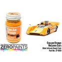 Zero Paints Can-Am Mclaren Orange Paint 60ml