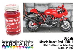 Zero Paints Ducati Red DUC 1 (Classic Ducati Red) Paints 60ml