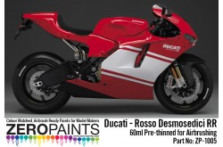 Zero Paints Ducati Rosso Desmosedici RR DUC46 Paint 60ml - ZP-1005