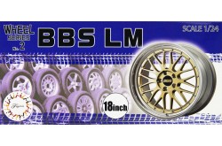 Fujimi BBS LM 18" Tire & Wheel set - 1/24 Scale