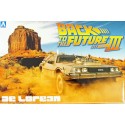 Aoshima Back to the Future III DeLorean - 1/24 Scale Model Kit