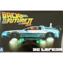 Aoshima Back to the Future II DeLorean - 1/24 Scale Model Kit